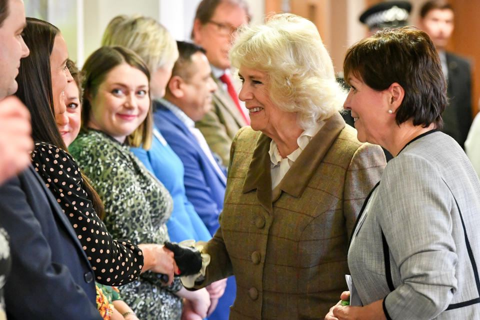 Royal visit to Wroughton