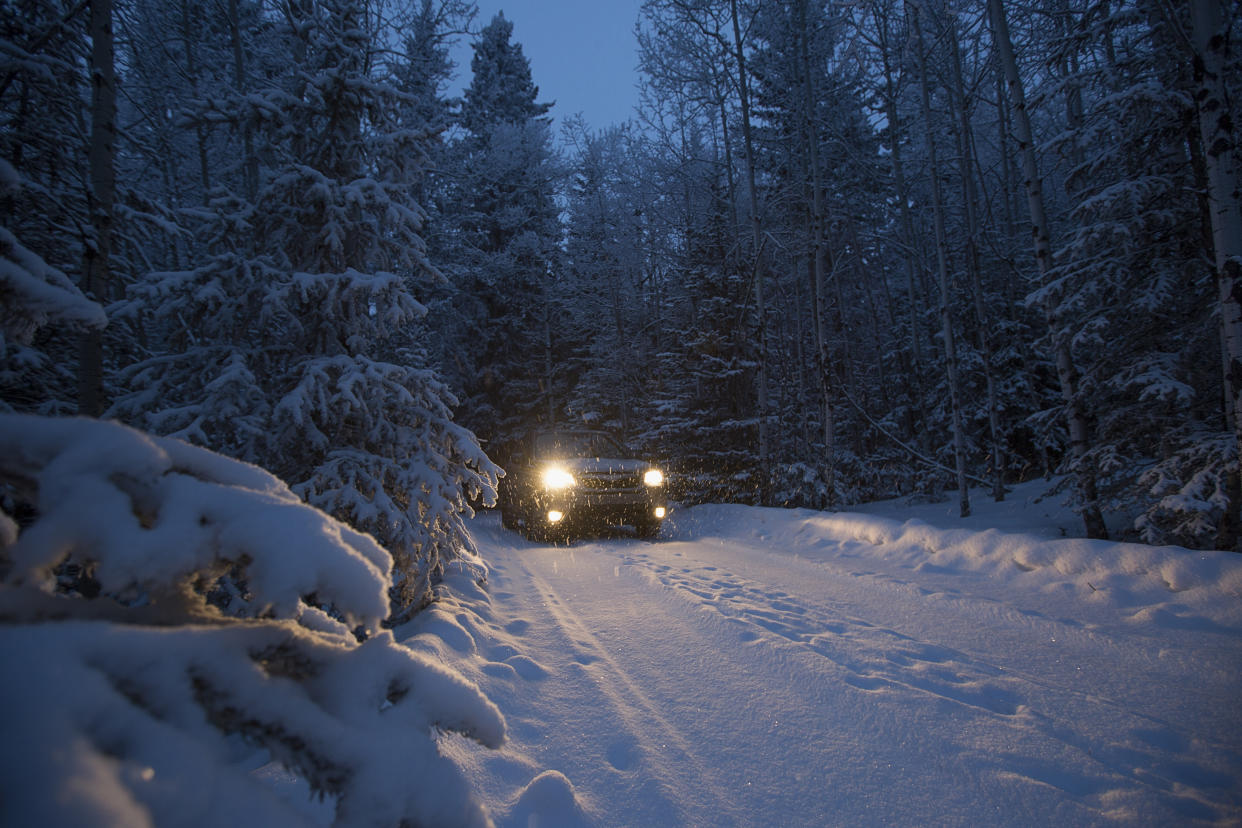 A truck driver transporting potato chips got lost in the wilderness for four days — and didn't eat one chip