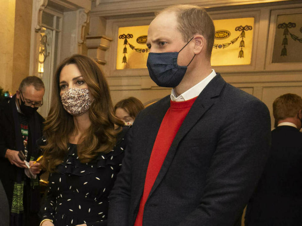 Prinz William und Herzogin Kate bei einem Auftritt in London (Bild: imago images/i Images)