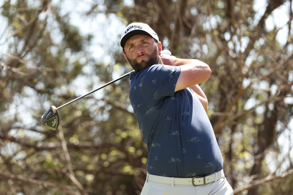 Jon Rahm is worth paying up for in DFS lineups at The Masters. (Photo by Gregory Shamus/Getty Images)