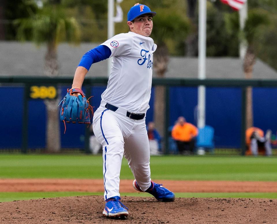 Florida Gators starting pitcher Hunter Barco went to the Pittsburgh Pirates in the second round, leading the list of Jacksonville-area players in the 2022 MLB Draft.