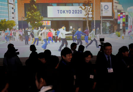 Visitors are seen during the Tokyo 2020 Japan House media preview in Gangneung, South Korea, February 8, 2018. REUTERS/Jorge Silva