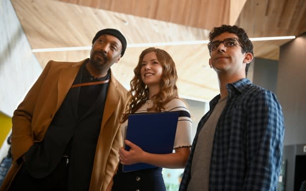 Jesse L. Martin, Molly Kunz, Arash DeMaxi<p>Photo by: Sergei Bachlakov/NBC</p>