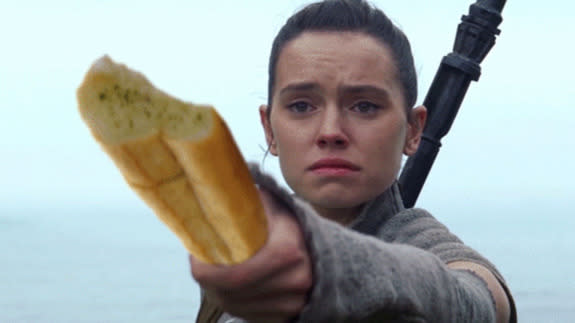 Garlic bread 'Star Wars' is your only hope