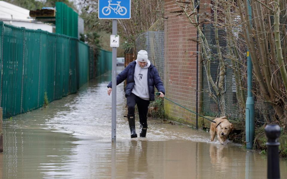 Residents have been forced to evacuate their homes after water rushed in to properties