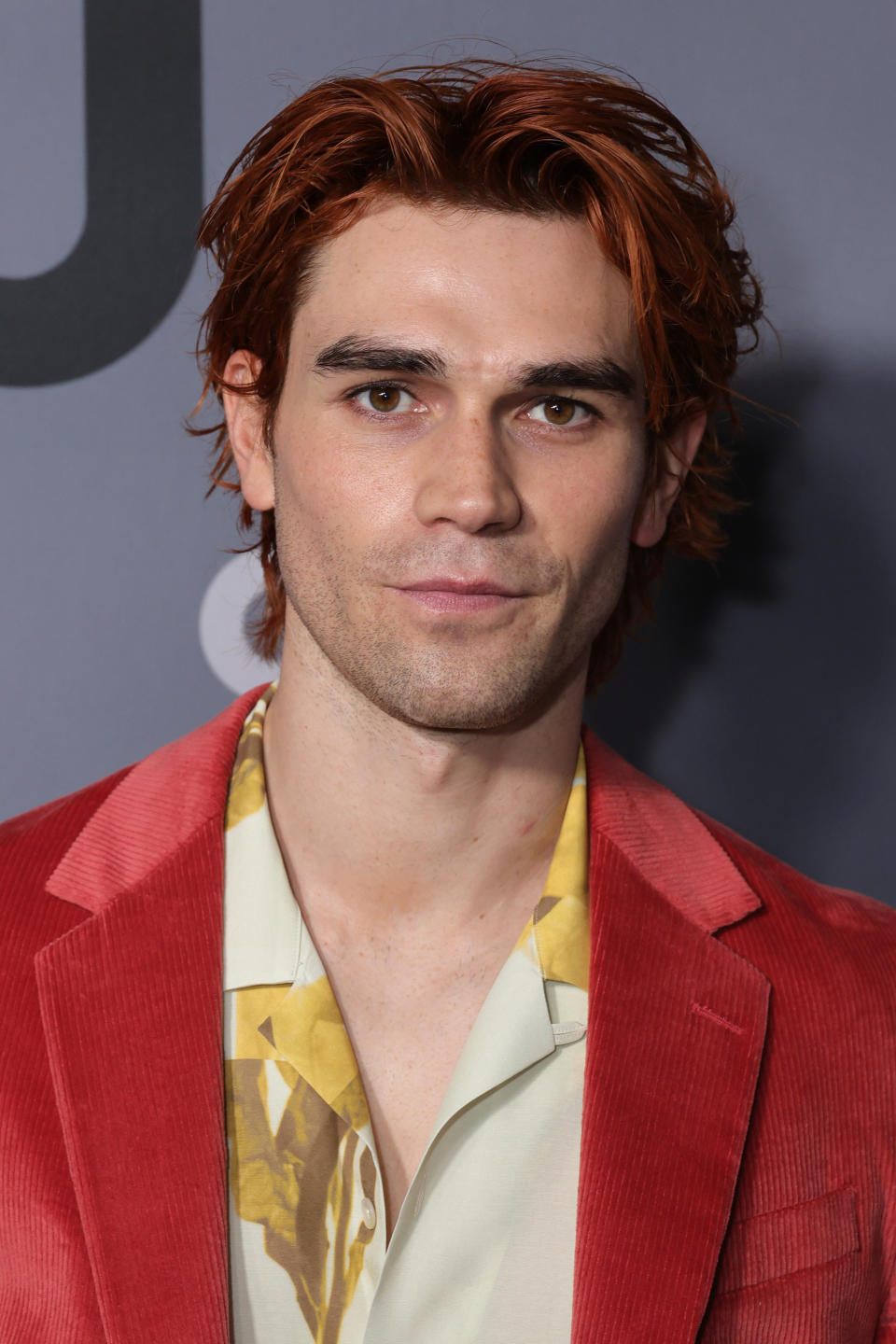 A closeup of KJ Apa