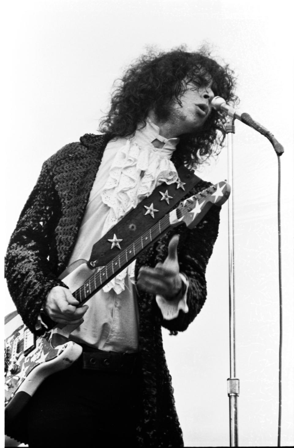 Wayne Kramer performing with the MC5.