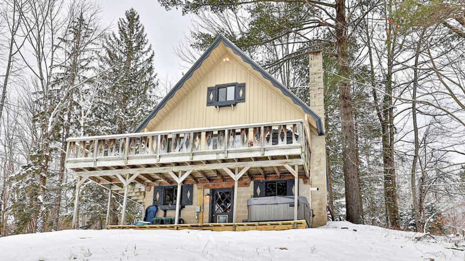 A winter vacation home from Ludlow, VT