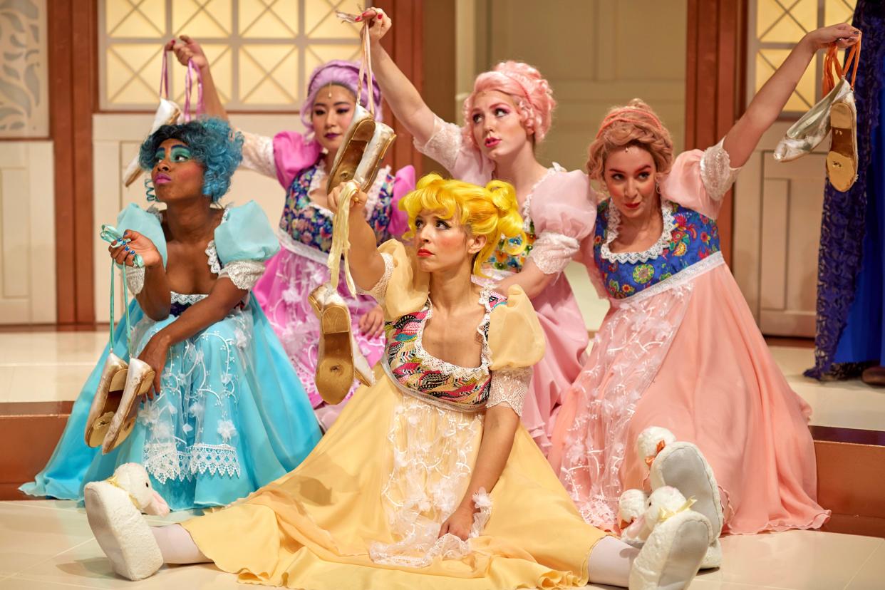 A scene from Ensemble Theatre Cincinnati's 2017 production of "The Dancing Princesses." A revised version of the show will be ETC's holiday presentation during the 2022-2023 season.