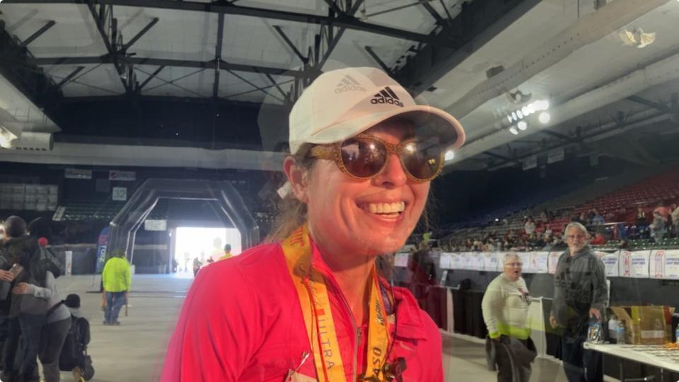 Anais Arce won the Michelob Ultra El Paso Marathon women's division