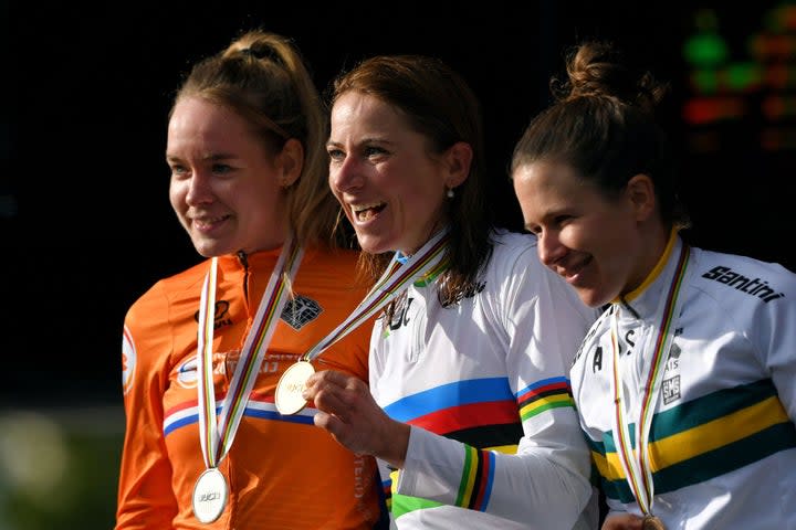 <span class="article__caption">Spratt placed third at the worlds in Yorkshire after finishing second in the 2018 championships. </span>