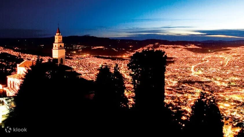 Bogota City Monserrate and Candelaria Night Tour. (Photo: Klook SG)