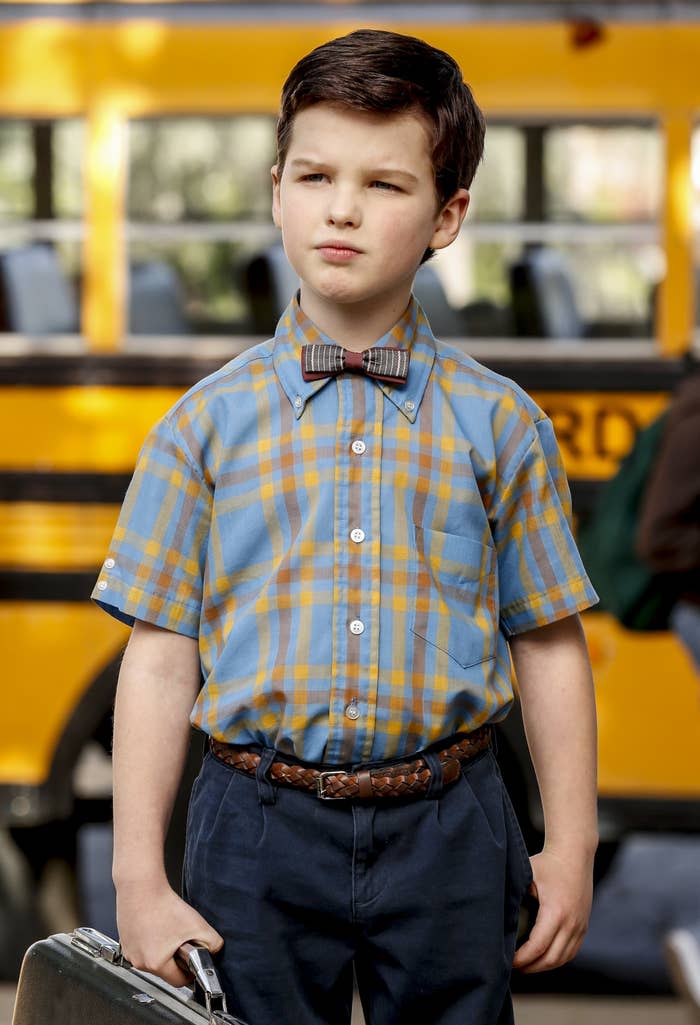 Screenshot from "Young Sheldon"