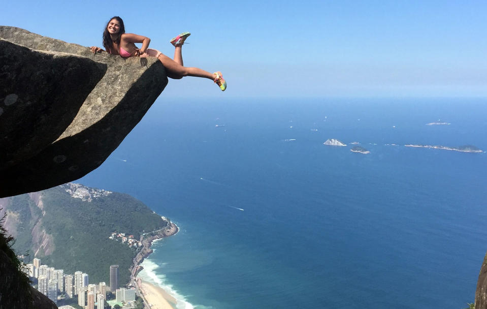 Todesmutiges Freeclimbing auf dem Pedra da Gávea in Rio