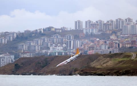 Pegasus plane - Credit: Hakan Burak Altunoz/Anadolu Agency/Getty