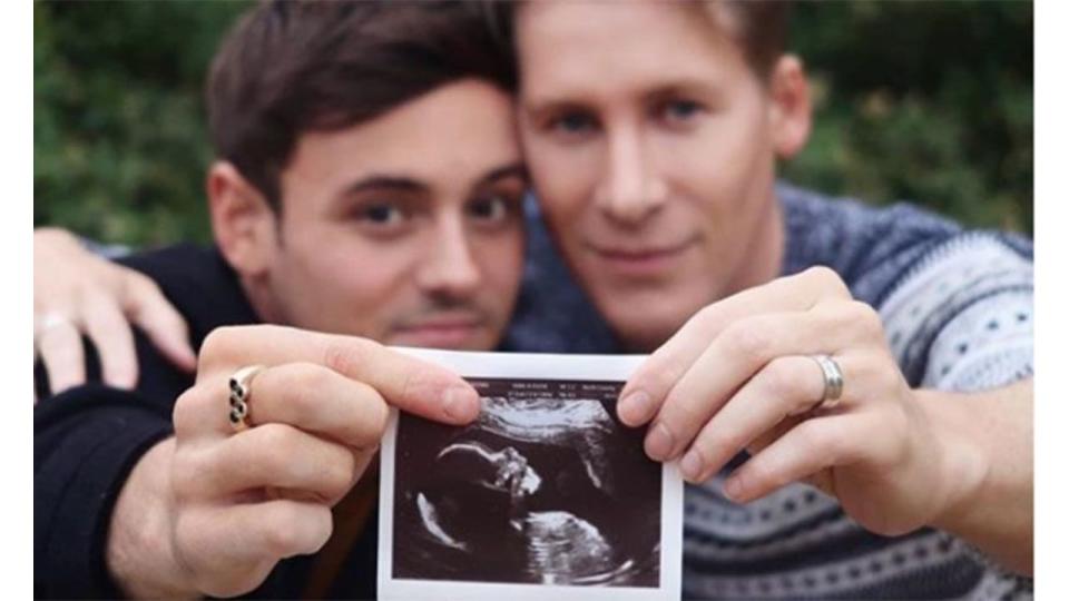 tom daley baby news