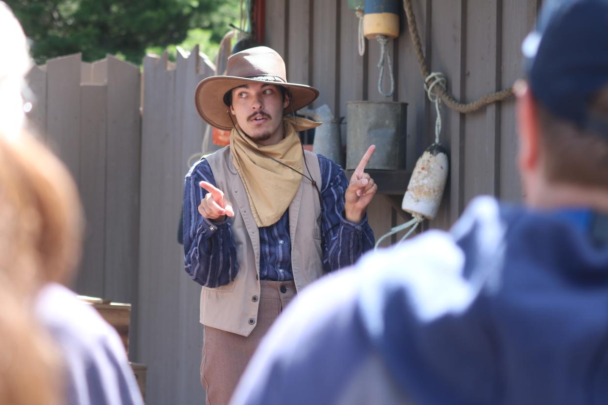 “Snake River Expedition,” a new boat ride at Cedar Point, features characters and elements that tie into the Forbidden Frontier on Adventure Island, an immersive and interactive attraction introduced in 2019, along with other surprises.