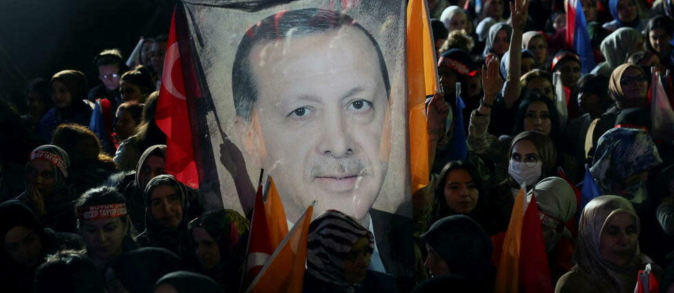 Le second tour de la présidentielle turque se tient ce dimanche 28 mai. Le président sortant, Recep Tayyip Erdogan, est donné favori.  - Credit:ADEM ALTAN/AFP