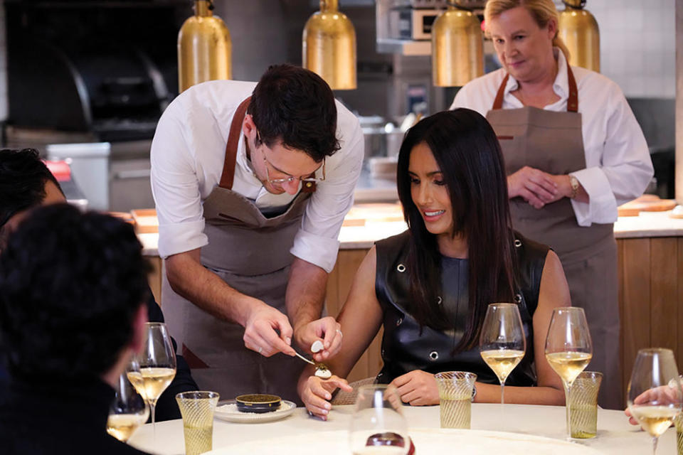 Padma Lakshmi on Top Chef: World All-Stars, the final season featuring the Emmy nominee as host and the first shot entirely abroad.