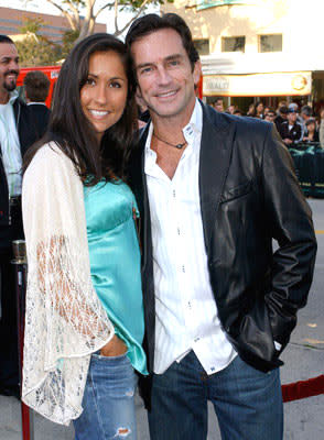 Julie Berry and Jeff Probst from 'Survivor' at the Westwood premiere of Warner Bros. Pictures' House of Wax