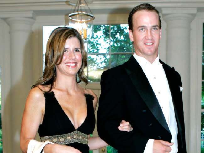 Wife of Broncos quarter back Peyton Manning.