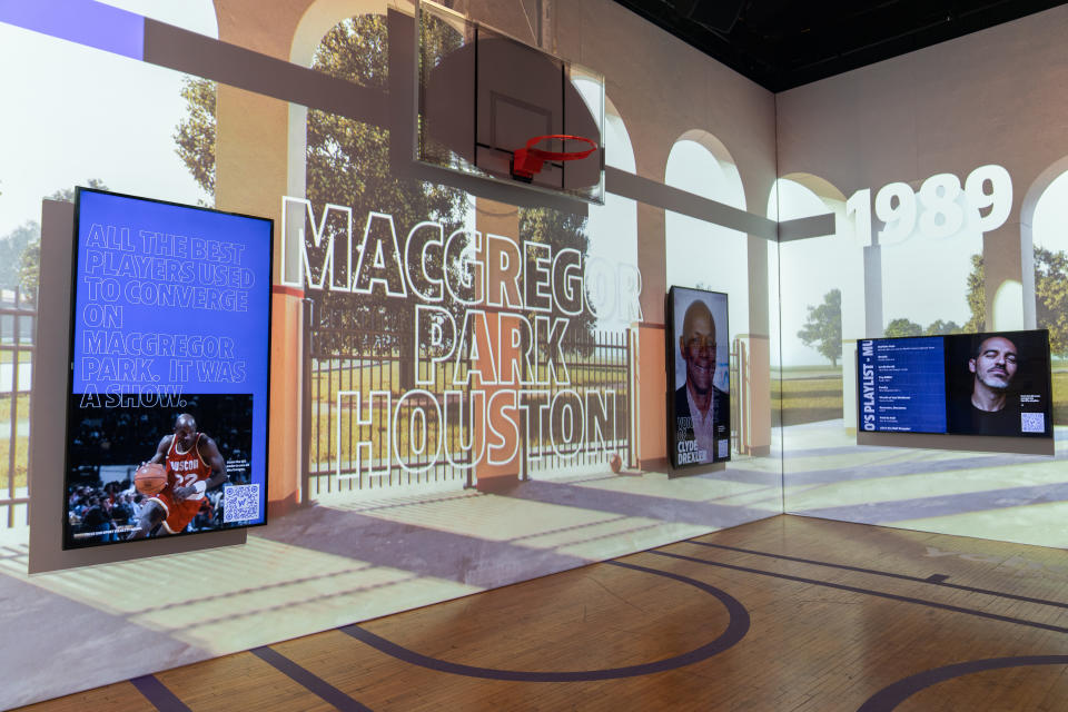 Recreation of MacGregor Park in Houston. (Photo by David Vahey)