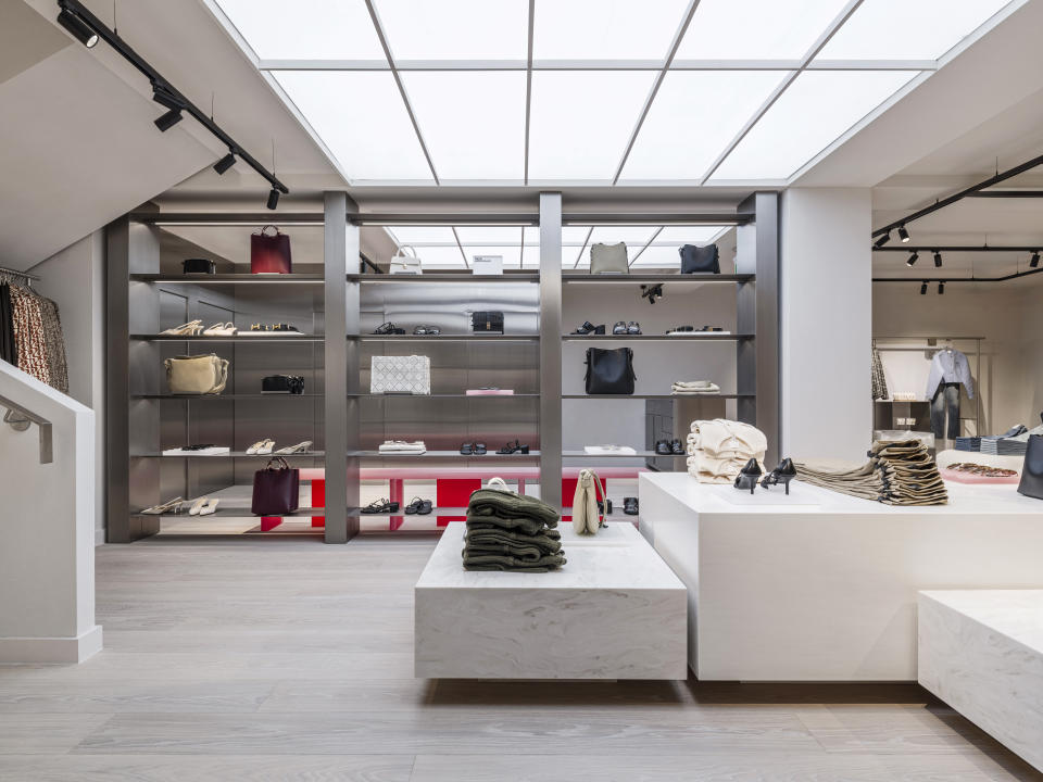 Inside the new H&M store on King’s Road in London’s Chelsea.