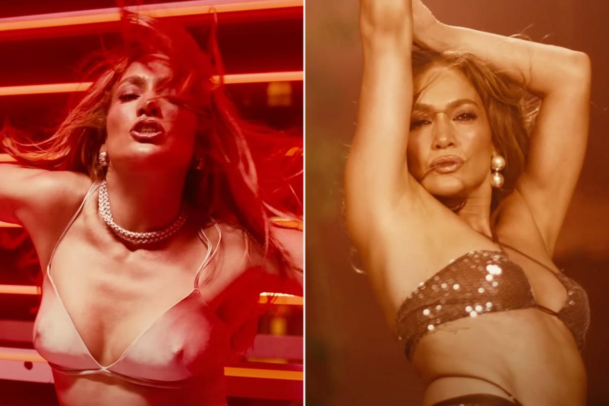 The Sexiest Looks from Jennifer Lopez's 'Can't Get Enough (Remix)' Music  Video — from a Nipple Bra to a String Bikini!