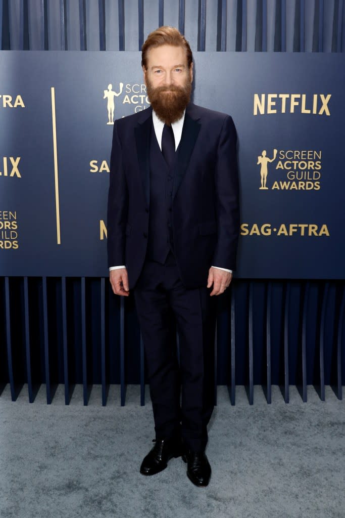 Kenneth Branagh attends the 30th Annual Screen Actors Guild Awards at Shrine Auditorium and Expo Hall on February 24, 2024 in Los Angeles, California.