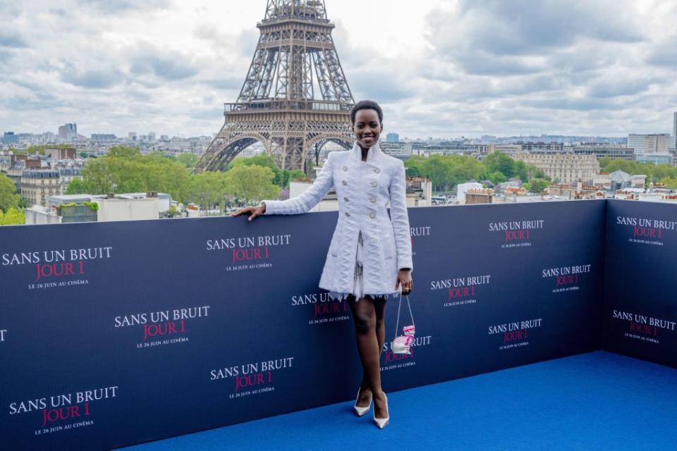 a quiet place day one paris photocall