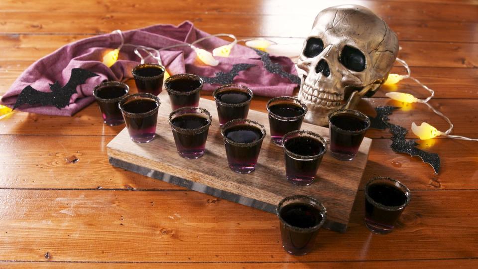 black magic jell o shots