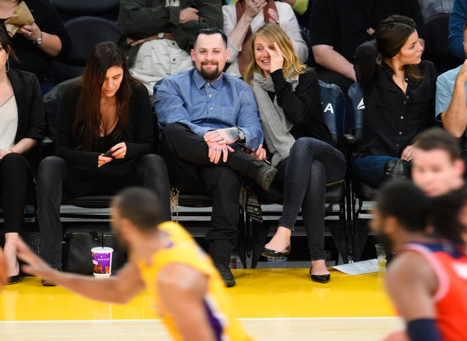 Benji Madden and Cameron Diaz