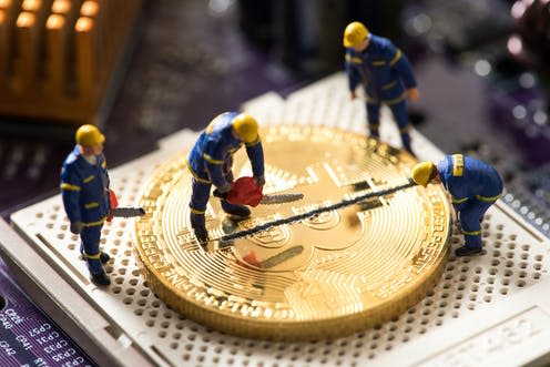 <span class="caption">Bitcoin miners will not get less for their efforts.</span> <span class="attribution"><span class="source">Shutterstock</span></span>