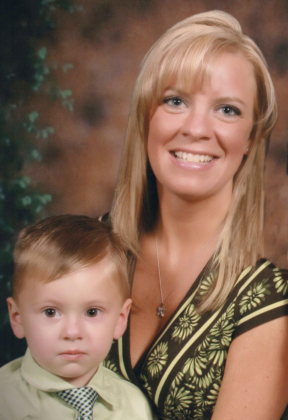 Wendy Ralston and her 5-year-old son, Peyton.