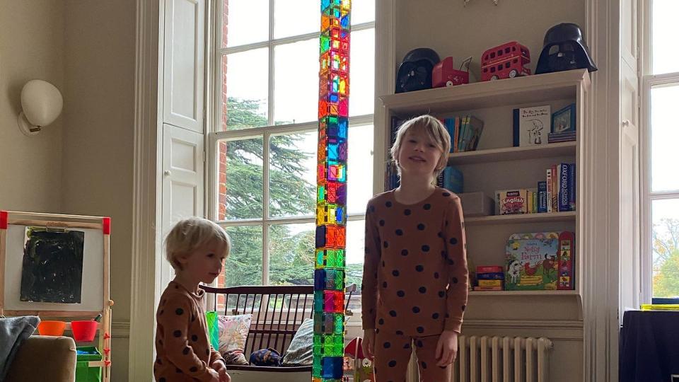 Jamie's kids at home in dedicated playroom