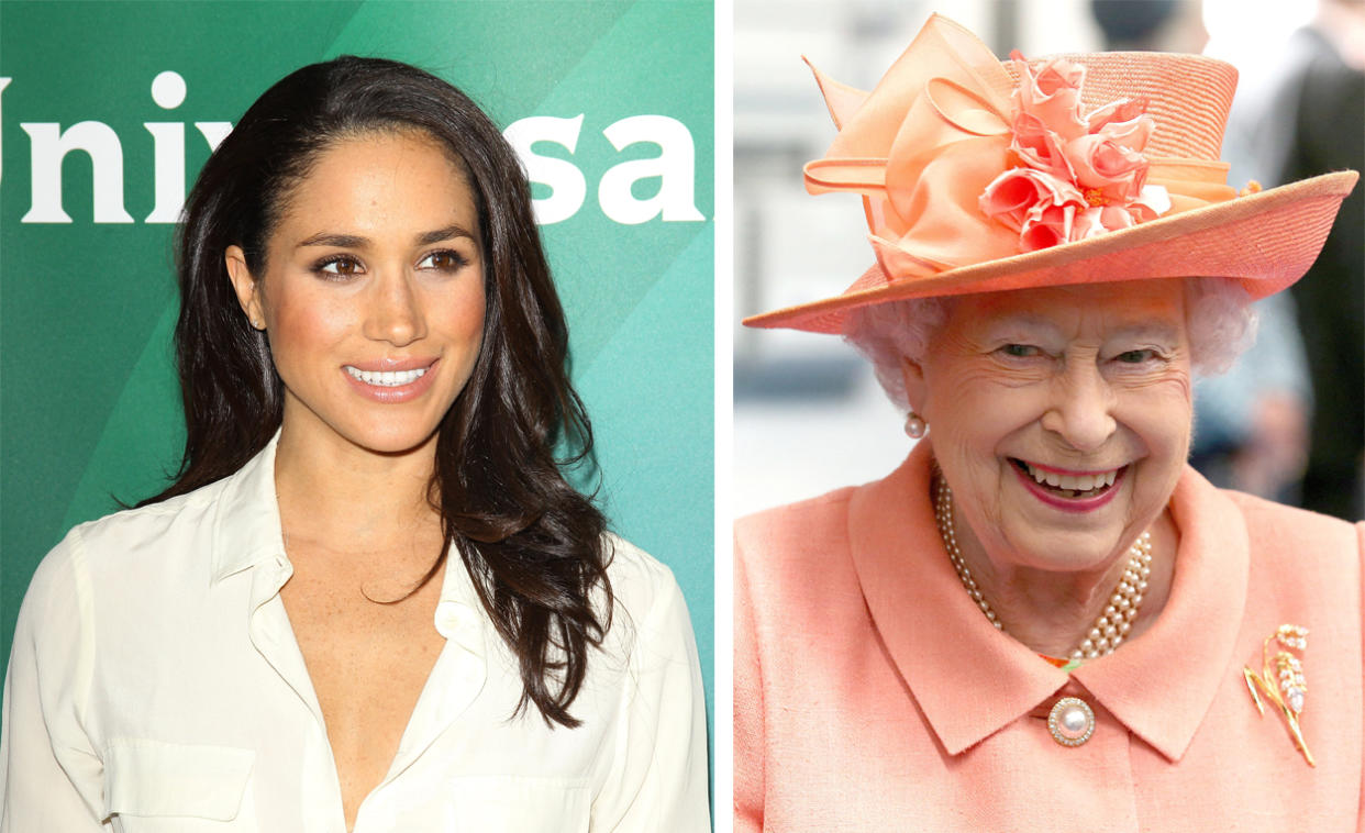 Prince Harry has reportedly introduced Meghan Markle to the Queen [Photos: PA]