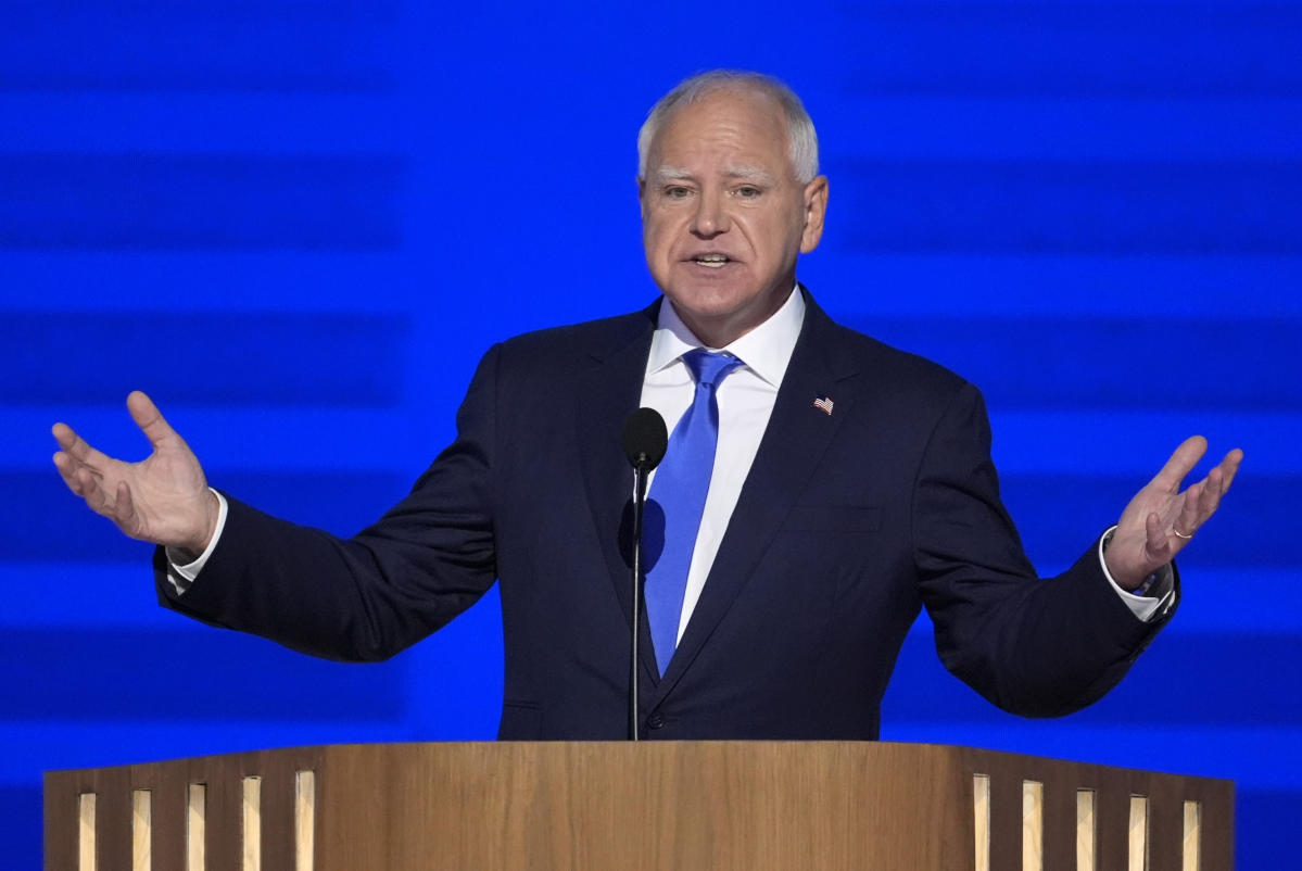 DNC 2024 live updates Tim Walz accepts the VP nomination