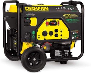 emergency generator champion gas propane