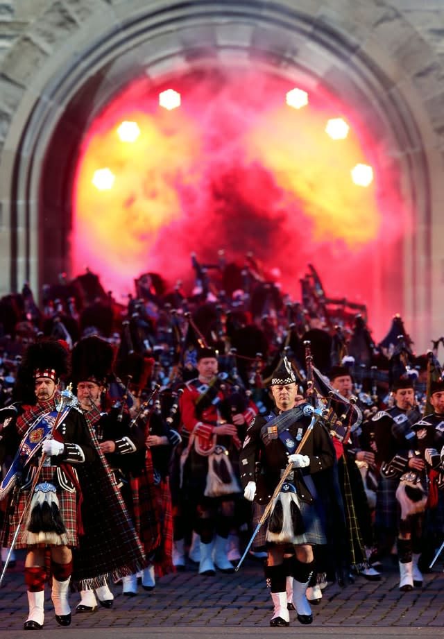 Royal Visit to Edinburgh Military Tattoo