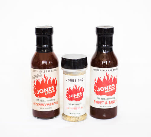 Jones Bar-B-Q Gift Set. Black-Owned Businesses to Support.