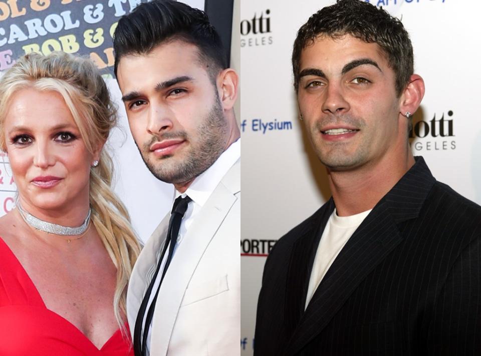 Britney Spears, Sam Asghari, Jason Alexander