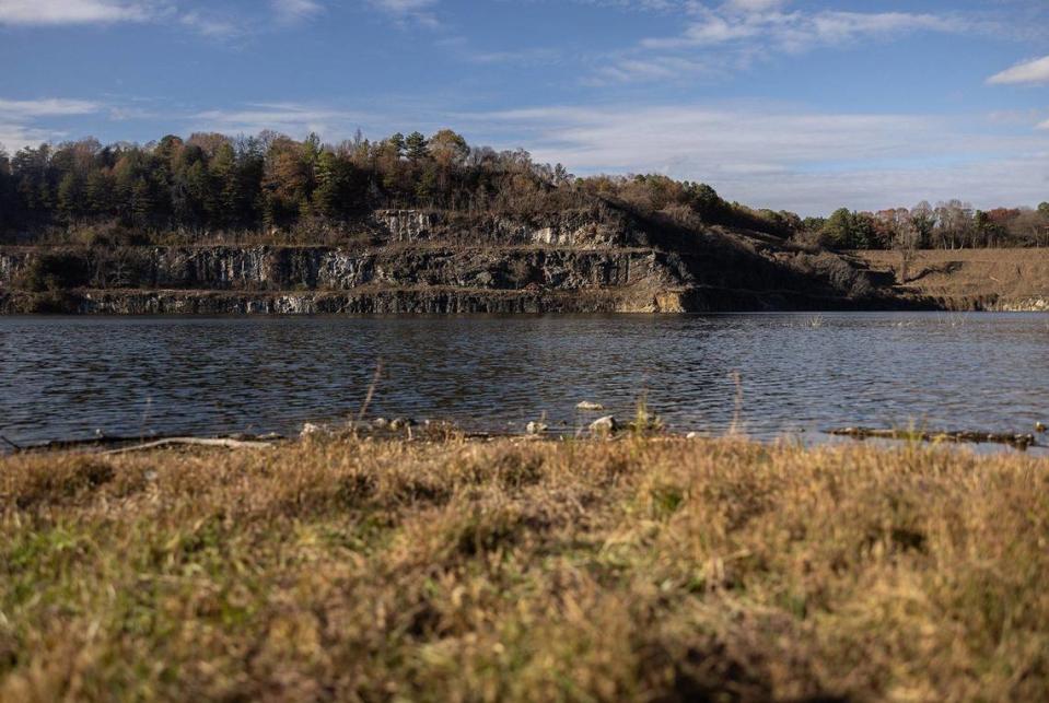 Dewatering is underway at Albemarle’s Kings Mountain lithium mine site in Kings Mountain.