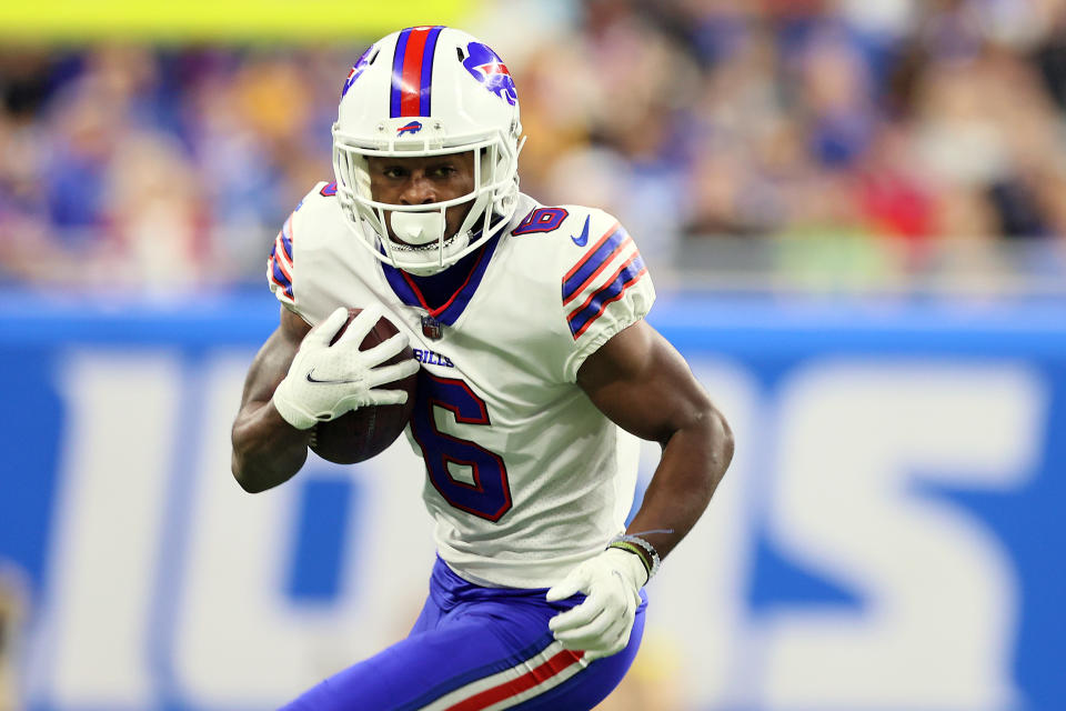 Buffalo Bills wide receiver Isaiah McKenzie (6) had a big fantasy day