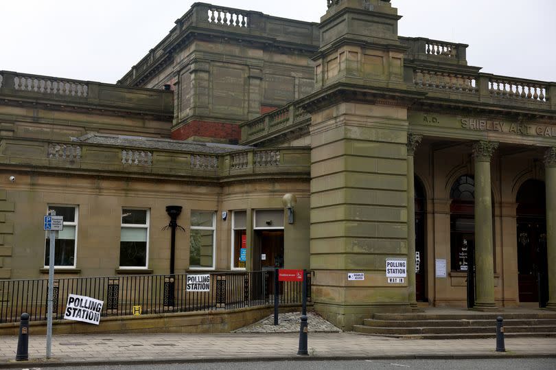 General view of Shipley Art Gallery Polling Station in Gateshead.