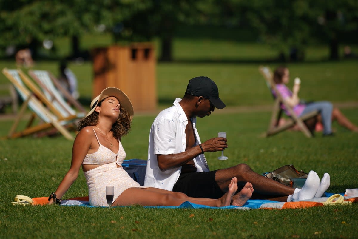 The south-east of England could bask in 30 degree heat on Friday making it the UK’s hottest day so far this year, the Met Office says. Picture date: Sunday September 5, 2021. Credit – PA Archive (PA Archive)