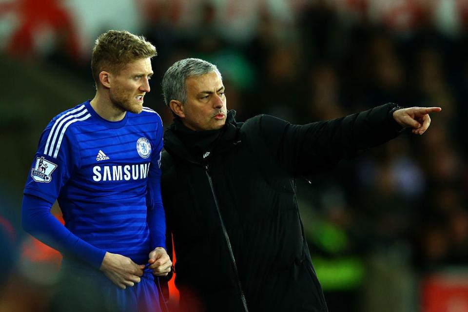 Schurrle at Chelsea with Mourinho (Getty Images)