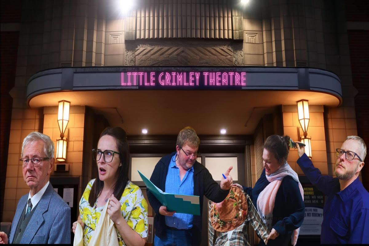 The cast of Little Grimley <i>(Image: Green Hut Theatre Company)</i>