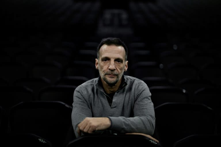 Le cinéaste et acteur français Mathieu Kassovitz à Lyon le 15 février 2024 (JEFF PACHOUD)