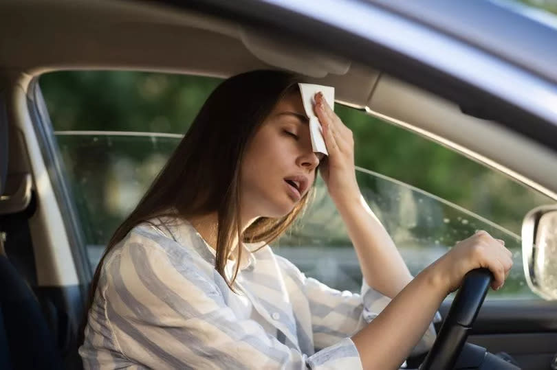 It's easy to get over-heated during car journeys