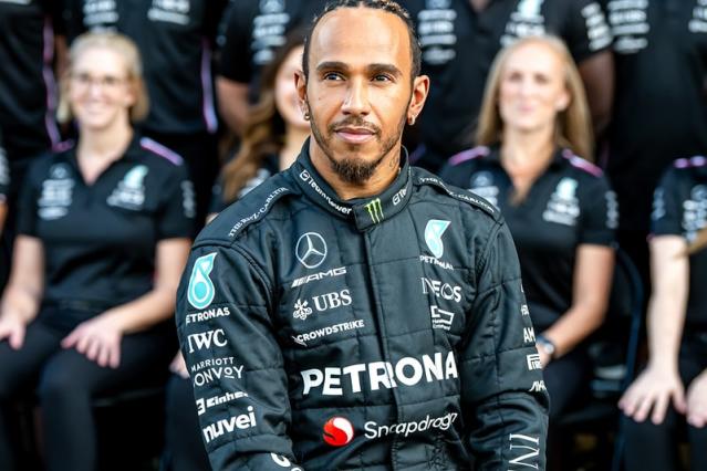 Mercedes F1 team shows off Lewis Hamilton's new ride - Autoblog